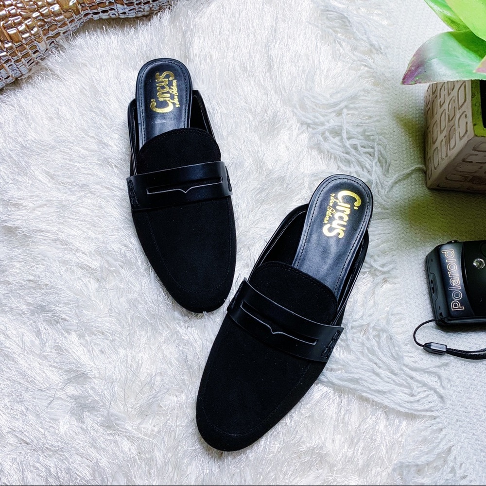 NWOT Circus by Sam Edelman black mules